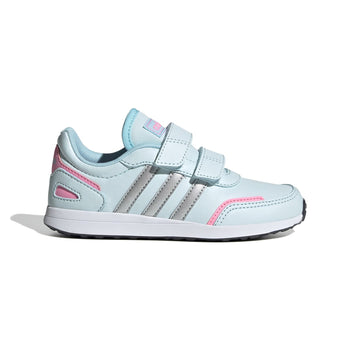 Sneakers azzurre da bambina con strisce a contrasto adidas Vs Switch 3 Cf C, Brand, SKU s343000114, Immagine 0